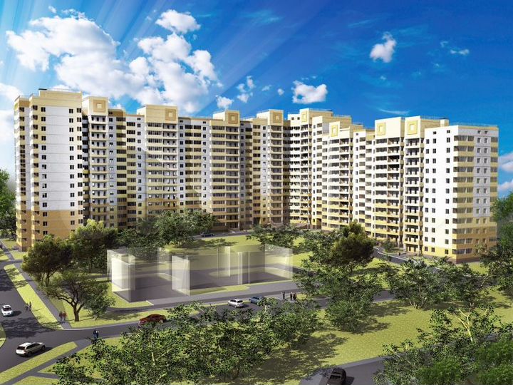 3-к. квартира, 98,9 м², 3/14 эт.