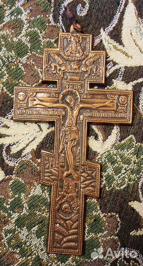 Крест распятие металл