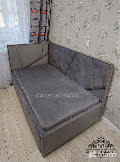 Детская кровать мягкая