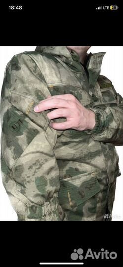 Камуфляжный костюм зимний горка 8