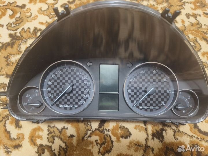 Панель приборов w203 рестайлинг доработанная