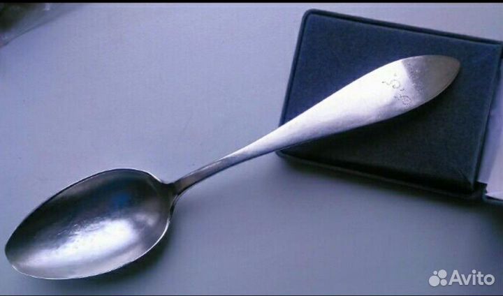 1803 год серебряная столовая ложка Кенигсберг