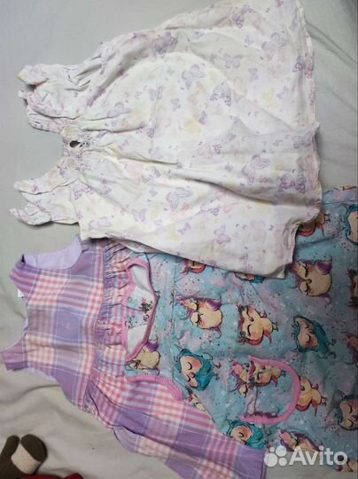 Детские вещи пакетом для девочек 7-10м