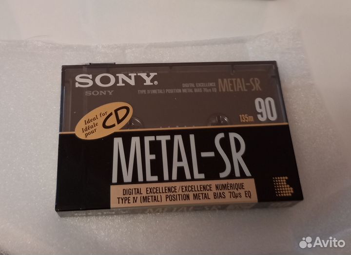 Аудиокассеты Sony Metal SR-90