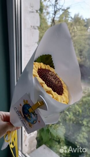 Зефирные цветы на 1 сентября