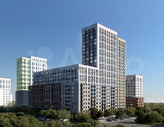 Квартира-студия, 26,5 м², 24/25 эт.