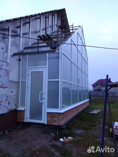 Установка пвх конструкций, витражное остекление