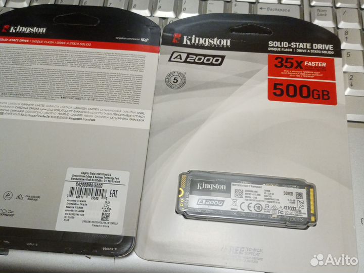 Ssd M2 Nvme Kingston