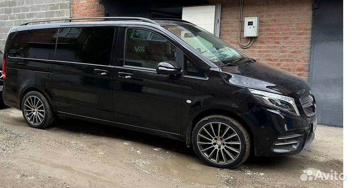 Колеса r19 w222 разноширокие