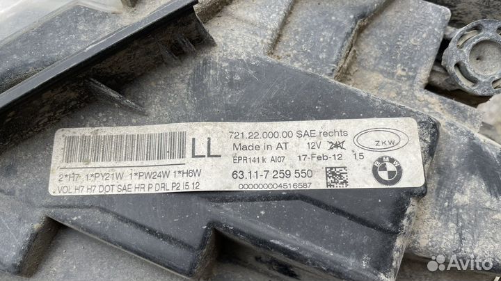 Фары BMW 3 F30/31