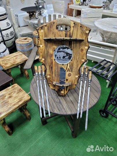 Шашлычный подарочный набор Viking Щит 