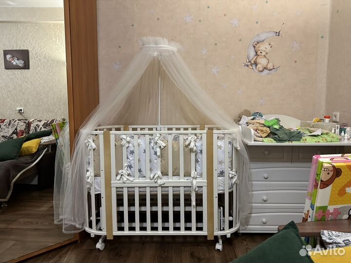 Детская кроватка трансформер