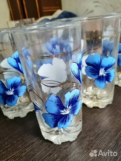 Вазы Стаканы Конфетница Графин Хрусталь