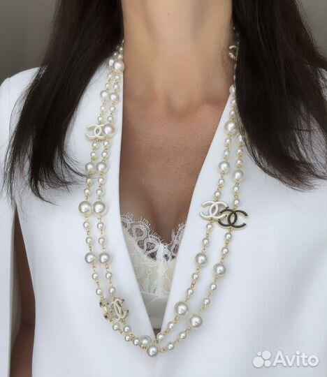 Chanel колье бусы премиум