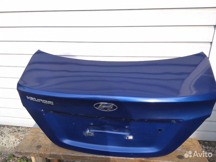 Крышка багажника Hiunday Solaris 1 кузов седан