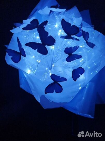 Материалы для создания букета из 101 бабочки