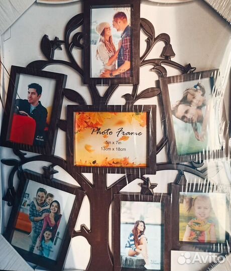 Рамка для фото Семейное древо фоторамка подарок