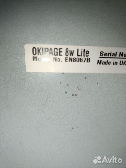 Принтер лазерный OKI okipage 8w Lite, ч/б, A4