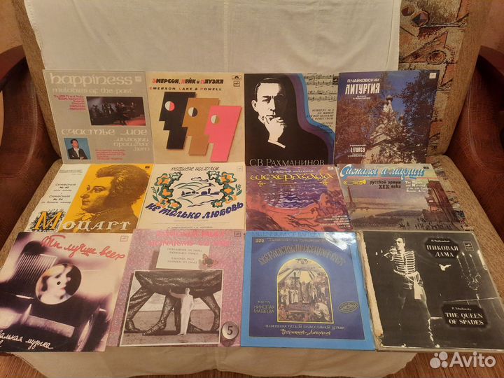 Виниловые пластинки.Классическая и оперная музыка