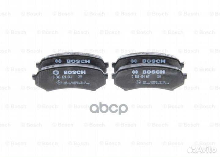 0 986 424 641 Колодки тормозные toyota land CRU