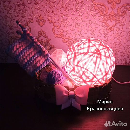 Ночник из изолона 