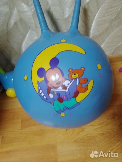 Мяч-прыгун с ушками