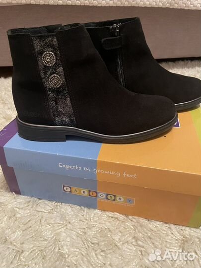 Ботинки демисезонные для девочки Pablosky