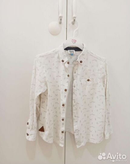 Рубашки на мальчика от 86-122 размеры