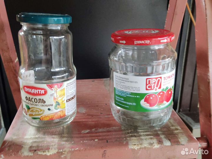 Банки стеклянные. Разного размера. Много