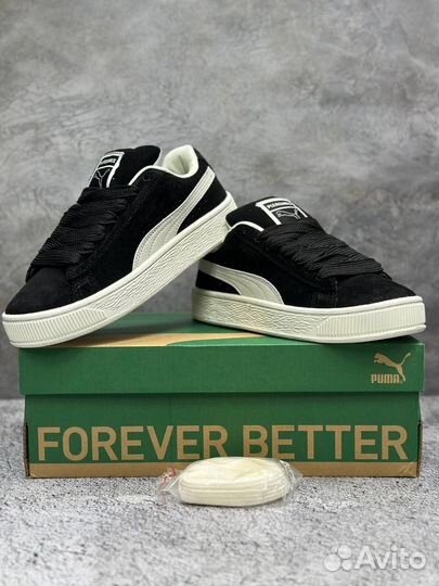 Кроссовки женские puma Suede XL Black