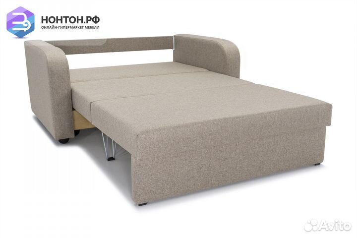 Диван Бруно рогожка бежевая