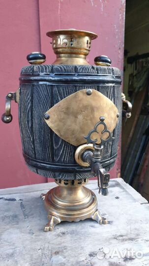 Декоративный самовар для антуража авторская работа