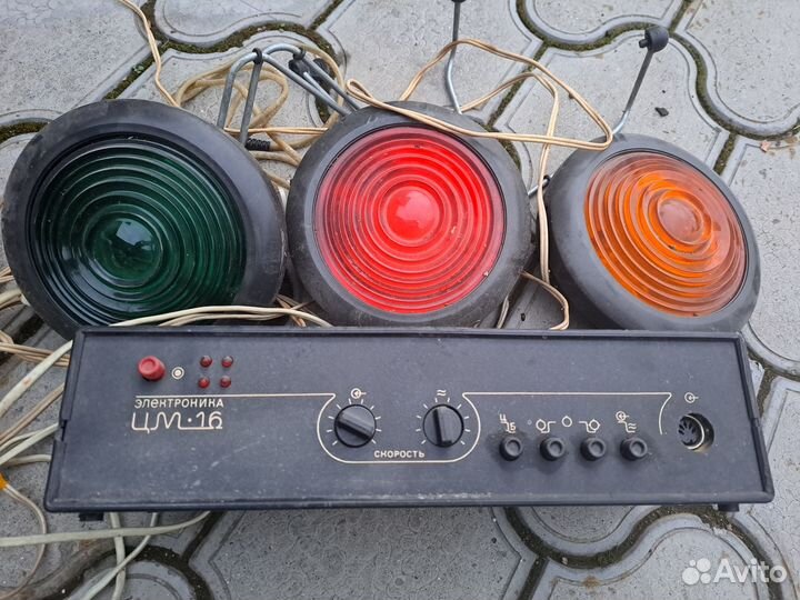 Светомузыка электроника цм-16