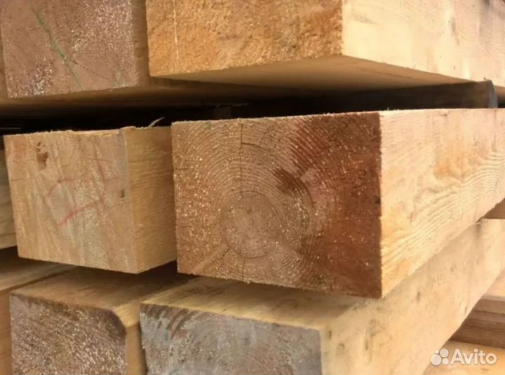 Брус обрезной 100*100*6000