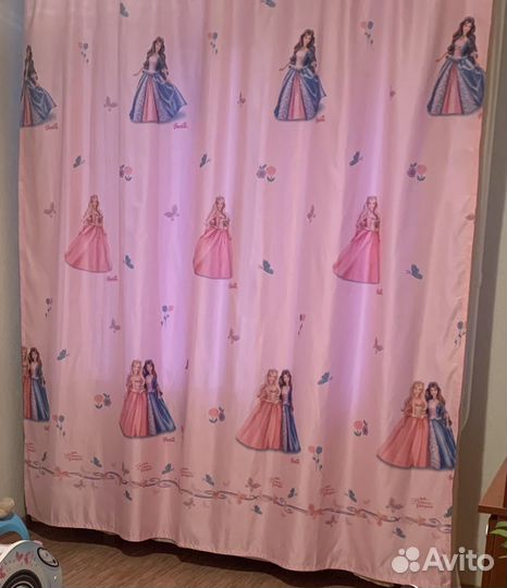 Штора в детскую