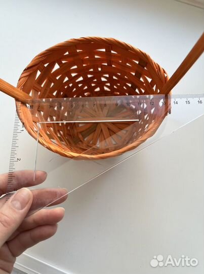Корзина плетеная