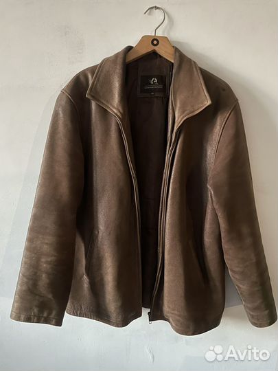 Кожаная куртка мужская