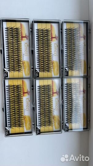 Накладные ресницы пучки