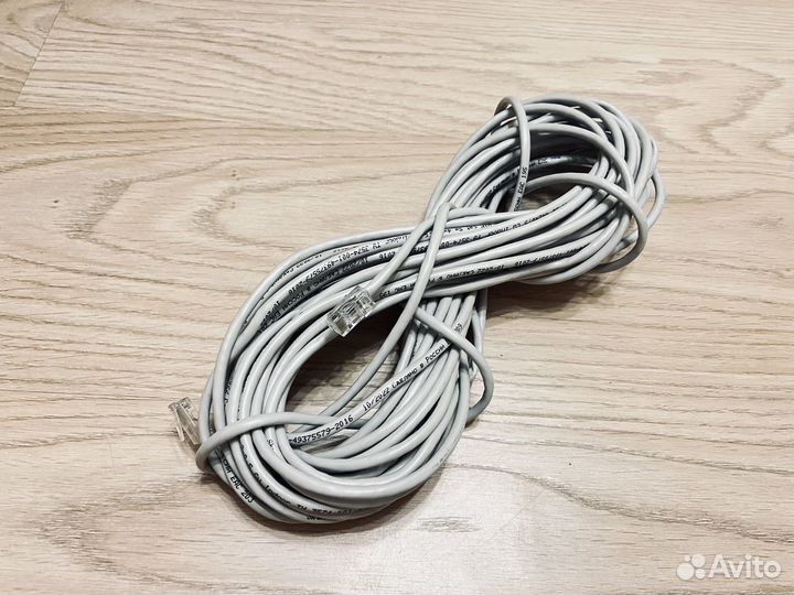 Кабель сетевой патч-корд для интернета 16 метров