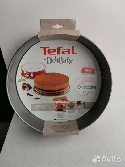 Форма новая tefal delibake 27см