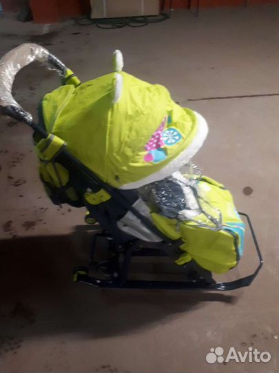 Санки коляска ника