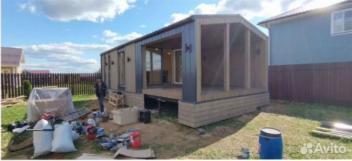 Каркасный дом с доставкой 60 м кв, арт. бн-4583