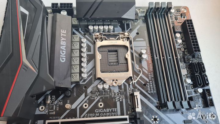 Gigabyte Z390 M Gaming сокет 1151v2