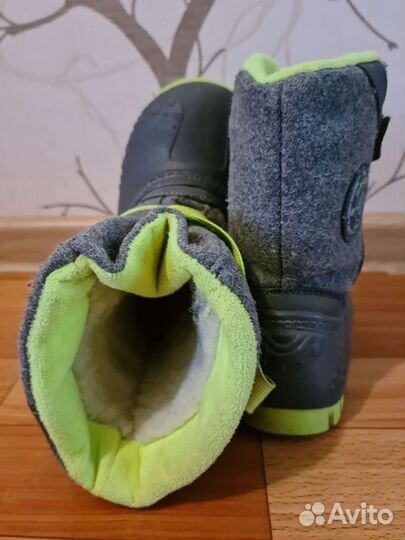 Сапоги зимние для мальчика 25-26 размер