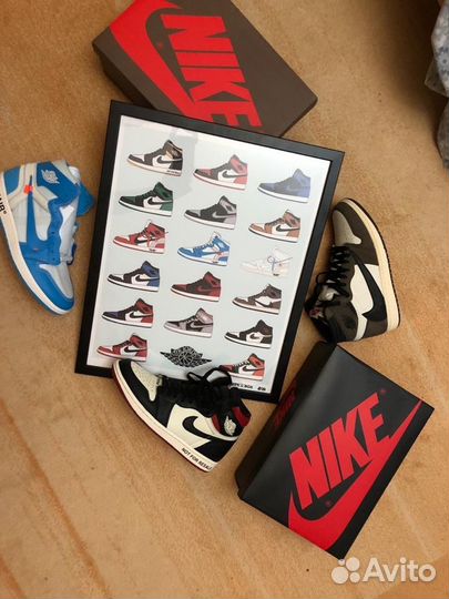 Air Jordan 1 Pack Постер