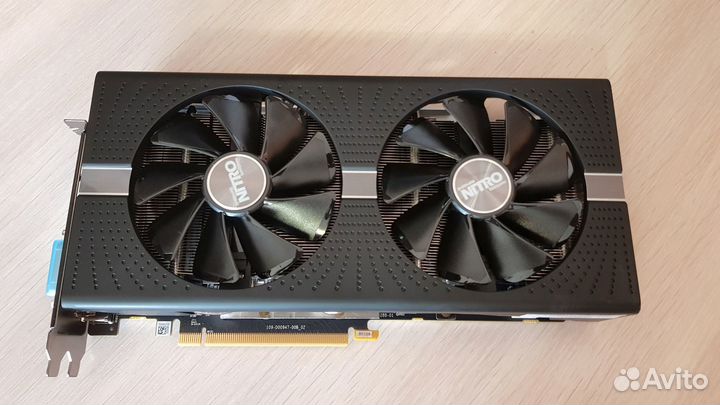 Видеокарта Sapphire AMD Radeon RX 580 nitro+