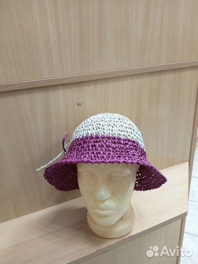 Вязаная панама