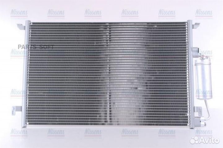 Nissens 94675 радиатор кондиционера saab 9-3 акп/м