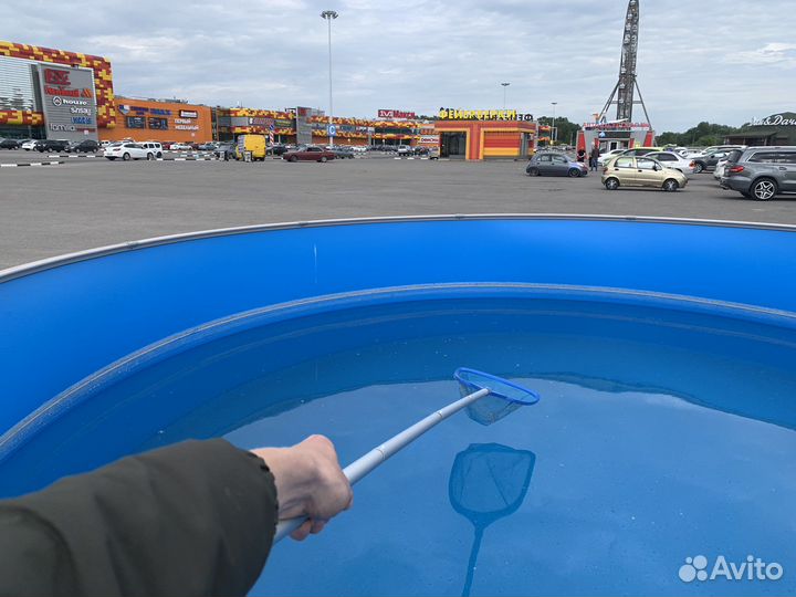 Сачок для бассейна телескопический 122 см