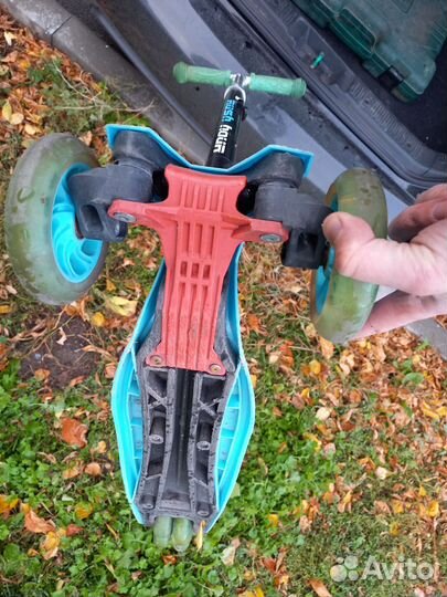 Самокат детский трехколесный бу